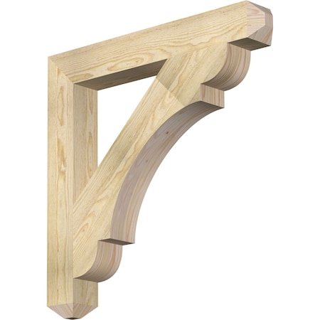 Olympic Craftsman Rough Sawn Bracket, Douglas Fir, 4W X 30D X 30H